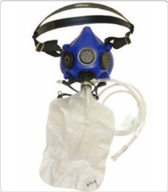 연속 흐름식 산소마스크(Rebreather Bag)